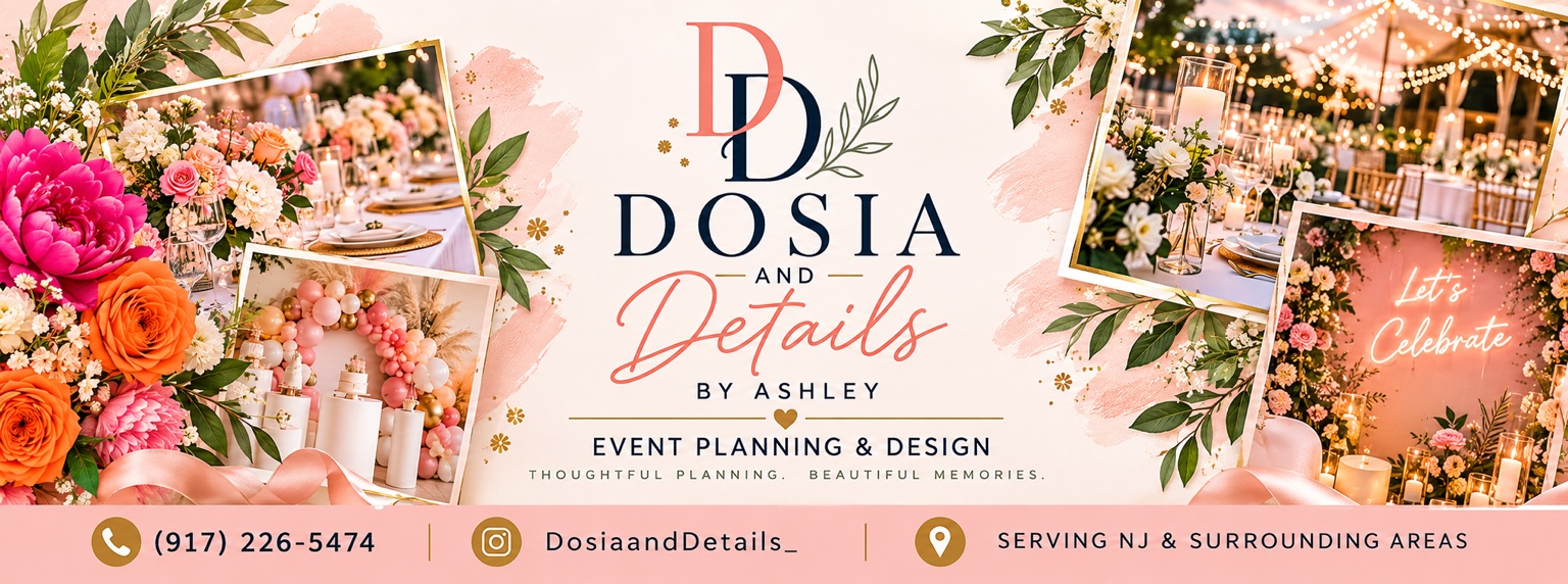 Dosia and Details by Ashley — Event Planning and Design